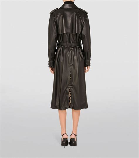 dolce gabbana trench coat